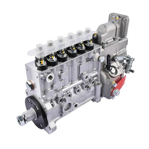 Heavy Duty Fuel Injection Pump For Dodge Cummins 5.9L Diesel 12V 1996 Through 1998 Direct Fit Replacement view from the side.