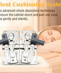 Two Pack Buttery Smooth Soft Close Pivot Tip Out Tray Hinges Heavy Duty Beast For Kitchen Cabinets And Furniture Doors Solid Steel Construction