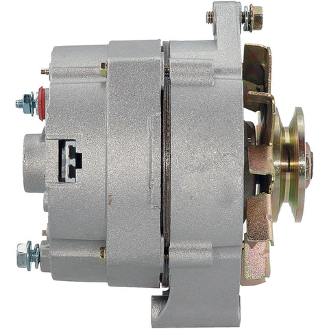 Side view of New Professional Grade Alternator 335-1093 Replacement for Auto Electrical System, 100 Percent New With Greased Components