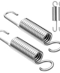 Heavy Duty Replacement Recliner Tension Springs For Couch Sofa Repair Parts, steel, pack of 2, 89mm hooks, smooth mechanism.
