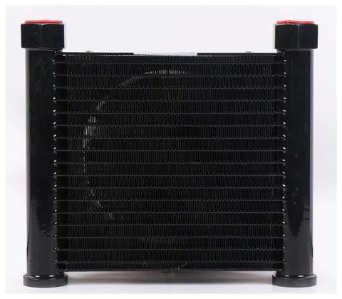 Heavy Duty Plate Heat Exchanger With Electric Fan For Oil Cooling In Machines And Small Hydraulic Power Packs, Air Cooled Oil Radiator, 12V 24V And 220V 380V Compatible, Ideal For Machine Tools And Hydraulic Systems
