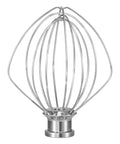 Six Wire Dishwasher Safe Whisk Attachment For 4.5 Quart And 5 Quart Tilt Head Stand Mixers, Stainless Steel Beater For Eggs