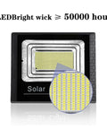 Close-up view of LEDBright wick with high illumination capacity for JUDYSSY Solar Flood Lights 65W100W120W150W, Solar Security Lights Led High Pow.