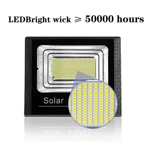 Close-up view of LEDBright wick with high illumination capacity for JUDYSSY Solar Flood Lights 65W100W120W150W, Solar Security Lights Led High Pow.