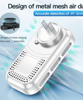Six In One Environment Detector With HD Display Temperature And Humidity Monitor Built In Battery No Fuss Plug In High Accuracy Sensors For Home RV Hotel Camping Car Travel White 1 Pack, white plug-in air quality sensor