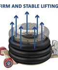 Heavy Duty Pneumatic Floor Jack Beast With 6600 Lbs Capacity Firm and Stable Lifting Mechanism