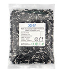 1000 Pcs Wire Ferrules Set For 16 AWG 1.5mm² Insulated Copper Crimp Connectors Black