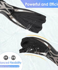 Powerful Open Heel Diving Fins For Scuba And Snorkeling, No-Fuss Adjustable Buckles, Lightweight Polypropylene And TPR Blade For Fast Propulsion