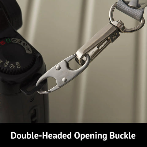 Anti Theft Zipper Clips For Backpacks And Luggage Four Pack Double Opening Carabiner Zipper Locks Theft Deterrent Travel Security Frost Silver