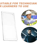 Durable P C Welding Helmet Replacement Lenses With 2.0 Magnification Goggles For Eye Safety And Easy Installation On Any Mini Welding Gear.