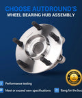 Front Wheel Hub And Bearing Assembly 513347 For Mazda 6 2014 2019 And CX 5 2013 2022 With ABS 5 Lug Fitment Direct Replacement Premium Quality