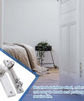 Heavy Duty Hidden Pivot Door Hinge Adjustable Rotation Hinge For Wood Doors Built To Last Concealed Hardware Brushed Finish