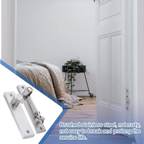 Heavy Duty Hidden Pivot Door Hinge Adjustable Rotation Hinge For Wood Doors Built To Last Concealed Hardware Brushed Finish