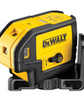 Professional Grade Self Leveling Laser Level Built Tough For The Jobsite with magnetic base, micro adjustment knob, five beams.
