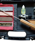 Precision Knife Sharpening System And RPSH Combo Kit With XXC100 Diamond Stone 120 And 320 Aluminum Oxide Stones in carrying case