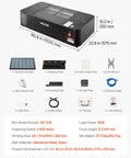 55W CO2 Laser Engraver And Cutter With 20x12 Inch Working Area Desktop Machine Built In 16MP Camera Water Pump Rotary Axis