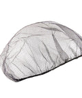 Disposable Hair Nets For Food Service Nylon Caps With Breathable Honeycomb Design 21 Inch Universal Size shown from side angle
