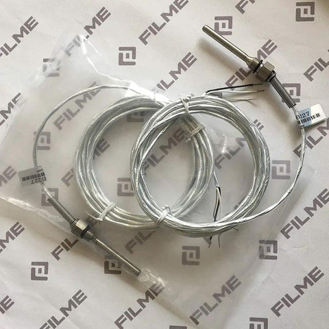 Temperature Sensor Replacement For Screw Air Compressor, Plug And Play Direct Fit, High Quality, Model 39586227, Cost Effective, Reduces Maintenance Costs, Meets Original Manufacturing Standards, Technical Support Included, coiled probe