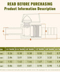 Diagram and measurements for Two Pack 1/2 Inch Hose ID Barb Mini Ball Valve Kit With Stainless Steel Body And Clamps