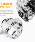 70A High Power Alternator For Toyota 4Runner T100 Tacoma And Tundra 3.4L V6 Ready To Plug And Play Replacement For 1996 To 2002 Models with engine