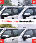 Outlander Rain Guards 2011-2020 Window Visors 4 Pack All-Weather Protection on Mitsubishi SUV