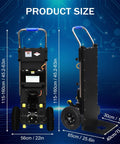 Heavy Duty Electric Stair Climbing Dolly 900 Lbs Capacity size dimensions measurements aluminum frame with 1500W motor