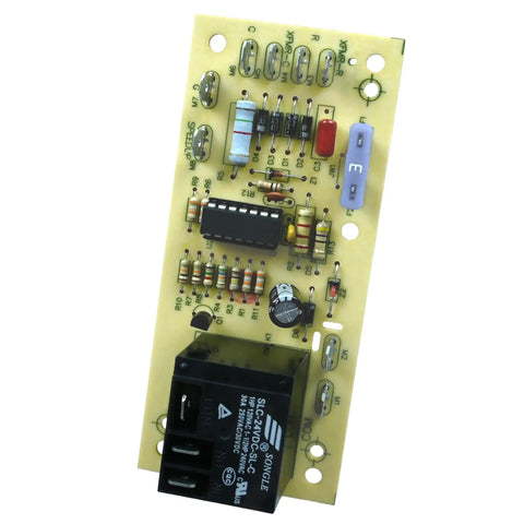 Upgraded Furnace Fan Blower Control Board Replacement for Plug and Play HVAC Systems, part visible with mounted components
