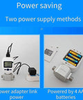 Pro Grade Digital Gas Flow Meter for Air Oxygen Nitrogen CO2 with power adapter and battery options