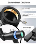 Mini Guide Scope 30mm Finder Kit for Deep Sky Astrophotography with brass pressure ring and aluminum alloy construction.