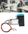 DC24V 7W Inkjet Printer Pump for Ink Circulation and Waste Ink Management displayed with wires and connectors