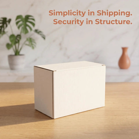 20 Pack White Corrugated Cardboard Mailing Boxes For Shipping And Parcel Packaging, Heavy Duty White Paper Parcel Boxes, Ideal For Small Business, Warehouse, Moving, 6.3 By 4 By 3.2 Inches white box on table
