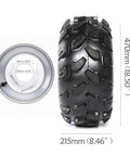 Tire and wheel dimensions for 32 Inch Live Axle Kit With Steering And Four Wheels For Drift Trikes ATVs Quads Golf Carts And Buggy Builds