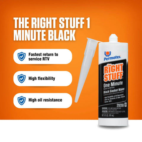 Heavy Duty RTV Silicone Gasket Maker 5 Oz Tube Crafts for quick, flexible, and oil-resistant sealing solutions.