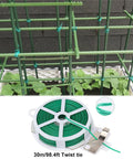 All In One Garden Trellis Kit With Plant Clips And Stake Connectors, showing plant ties for medium-sized trellis setup