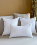 Set Of 2 12x20 Outdoor Pillow Inserts Waterproof For Patio Porch Couch And Outdoor Furniture White Rectangle Lumbar Throw Pillow Cushions Sofa Cushion Stuffers