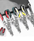 18 In 1 Foldable Wire Stripper Tool With Crimpers And Cutters, Pro Grade And DIY Ready, Multifunctional Set, Assorted Colors