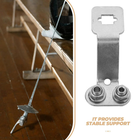 Replacement Epee Socket For Fencing Training Gear Stable Metal Socket For Epee Practice on wooden floor
