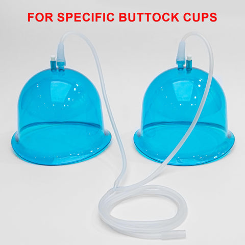 Y Type Silicone Vacuum Hose Tubing For Butt Vacuum Therapy Machine Universal Fit For All Cup Sizes 83.27 Inch Long