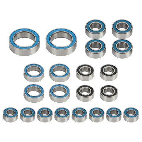 Traxxas 1 18 RC Bearing Kit Stainless Steel Ball Bearings For Small Crawlers Upgrade Parts With Non Double Rubber Seal Durable And Smooth Performance For 1 18 Scale RC Cars, assorted bearings