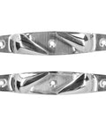 Bow Chocks For Boat 4.69 Inch 316 Stainless Steel Mooring Cleats Set Of Two Left And Right Fairlead Dock Cleats Front View