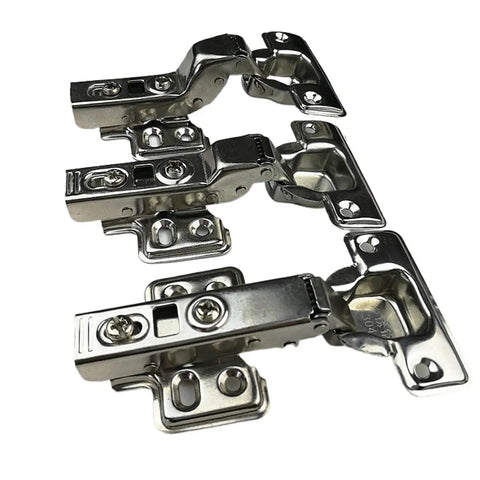 Stainless Steel Cabinet Door Hinges For Furniture, Heavy Duty, 105 Degree Opening, 88 Degree Close, Fits 14 to 21mm Door Thickness
