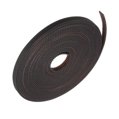2GT Timing Belt 5m Non Slip 1.5mm Pitch 6mm Wide For 3D Printers Fiberglass Reinforced Core Durable Drive Belt For Belt Driven Printers And DIY Makers Gearheads