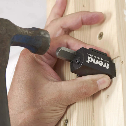 Spring Loaded Hinge Corner Chisel For Quick Square Of Mortises And Lock Faceplates Delivers Fast Clean Results With A Single Hammer Strike