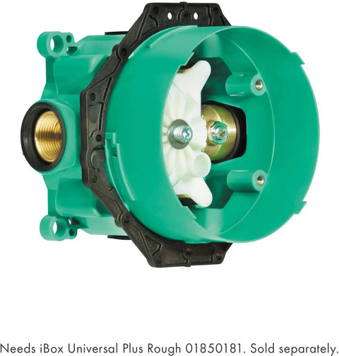 iBox Universal Plus Rough for Ecostat S Modern Dual Outlet Pressure Balance Shower Valve Trim In Chrome installation component
