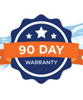 90-day warranty badge with stars and ribbon design for Magnetic Aquarium Algae Scraper For Glass And Acrylic Large Size.