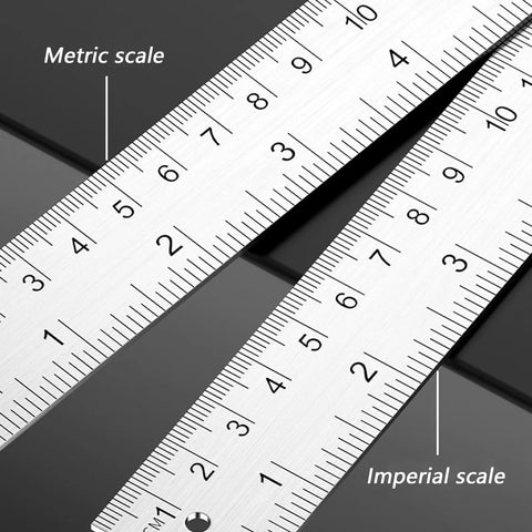 Hardcore Stainless Steel Digital Protractor With Bold Lcd Screen For Spot On 360 Degree Angle Measuring In Construction And Woodworking showing metric and imperial scales.