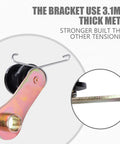 Heavy Duty Chain Tensioner With Spring For 110cc 125cc 140cc Dirt Pit Pro Dirt Bikes And ATVs, 3.1mm Thick Metal Bracket