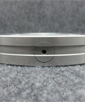 Heavy Duty Crossed Roller Slewing Ring Bearing 90mm Inner Diameter 210mm Outer Diameter 25mm Width side view showing smooth surface.