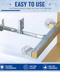 Top Notch 8 Pack Drawer Roller Replacement Kit With Durable Nylon Wheels And Robust Steel Brackets For No Sweat Kitchen Cabinet Slide Fix And Quick Hardware Tune Up, user-friendly design with steel brackets and nylon wheels.