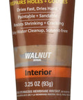 Carpenter Wood Filler Walnut Three Point Two Five Ounce Tube Fast Drying For Holes And Gouges Paintable And Sands Smooth